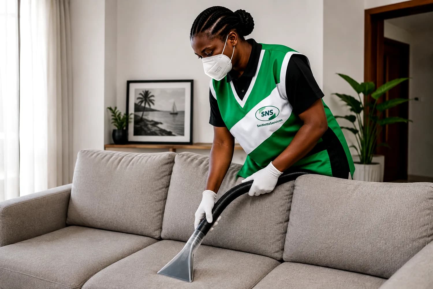 SenNettoServices — Shampouinage de fauteuils, canapés et moquettes